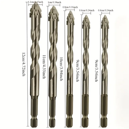 SharpDrill™ - Τρυπάνια υψηλής ακρίβειας για επαγγελματικό τρύπημα (Σετ των 4)