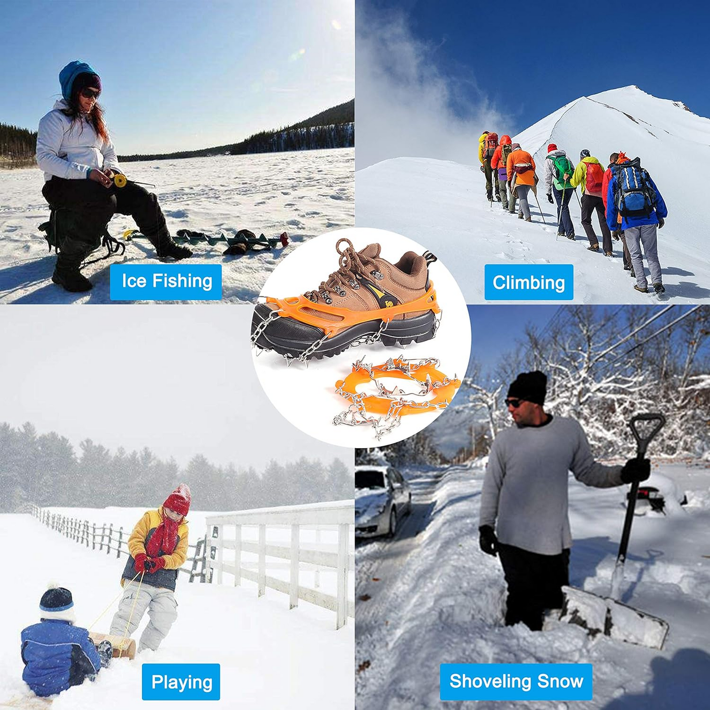 TrailGrip Pro™ - Κραμπόν ασφαλείας για χιόνι και πάγο