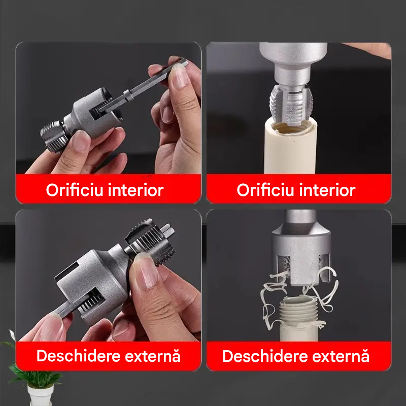 ThreadFix™ – Επαγγελματικό Σετ Επαναβιδώματος Σωλήνων (1/2" + 3/4")