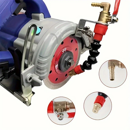 DustFlow™ - Καθολικό σύστημα μείωσης σκόνης για κοπτικά μηχανήματα και μύλοι