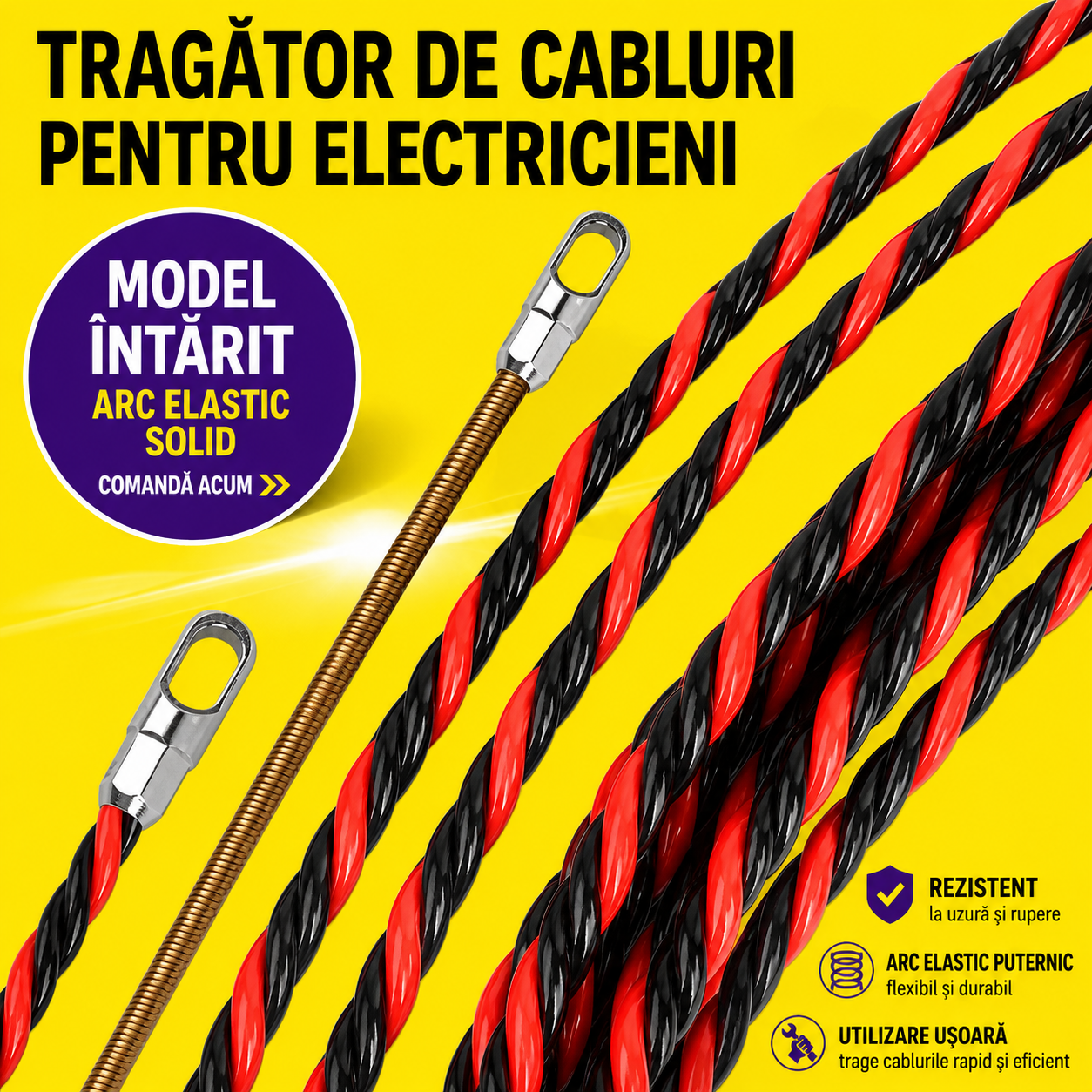 WireGuide™ – Επαγγελματικός εξολκέας καλωδίων, 15 m