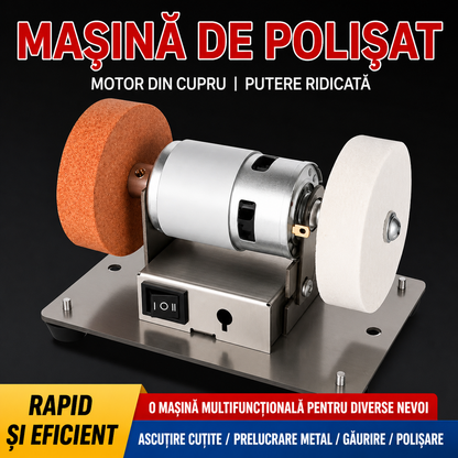 GrindPro 775™ – Μίνι Ηλεκτρικός Δίδυμος Τροχός με Ρύθμιση Ταχύτητας