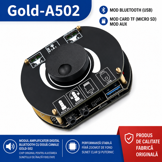 Soniqo™ – Ψηφιακή Μονάδα Ενισχυτή Ήχου Bluetooth