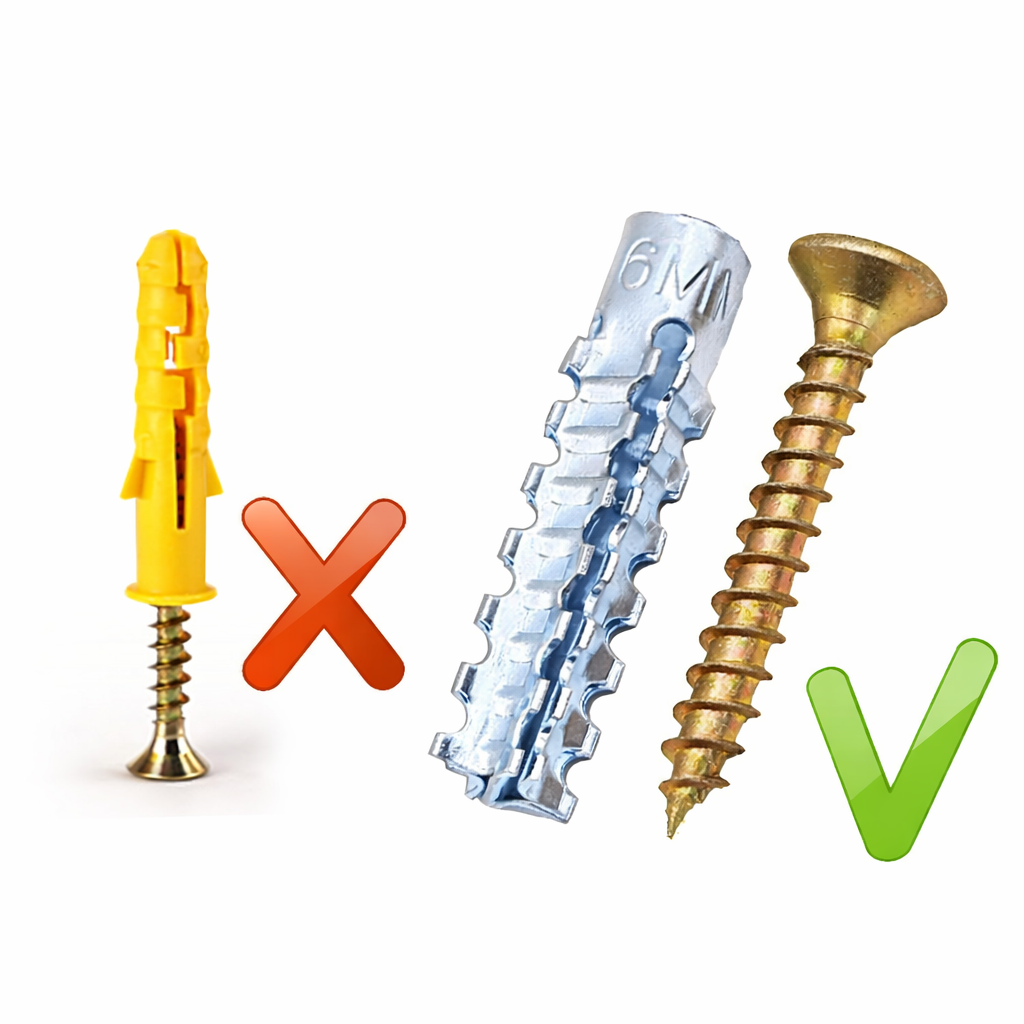 FixPro™ – Σετ 30 Ούπα Διαστολής 10×60 mm με Εξαγωνικές Βίδες 6×60 mm