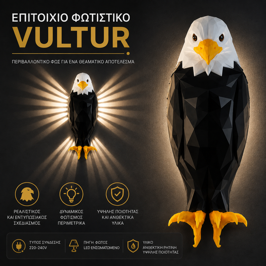 EagleLux™ – Διακοσμητικό φωτιστικό LED περιβάλλοντος, Eagle Design