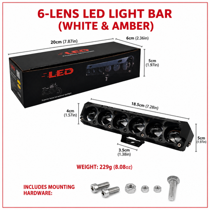 LUMEX™ - Προβολέας LED Αυτοκινήτου Off-Road Με 6 Φακούς