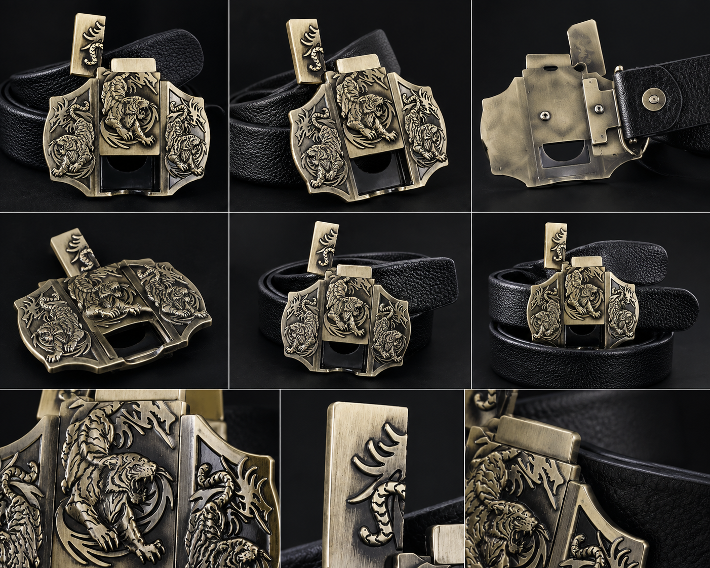 TigerLock™ - Τακτικό Ζωνάρι με Premium Αγκράφα Tiger Edition 130 cm