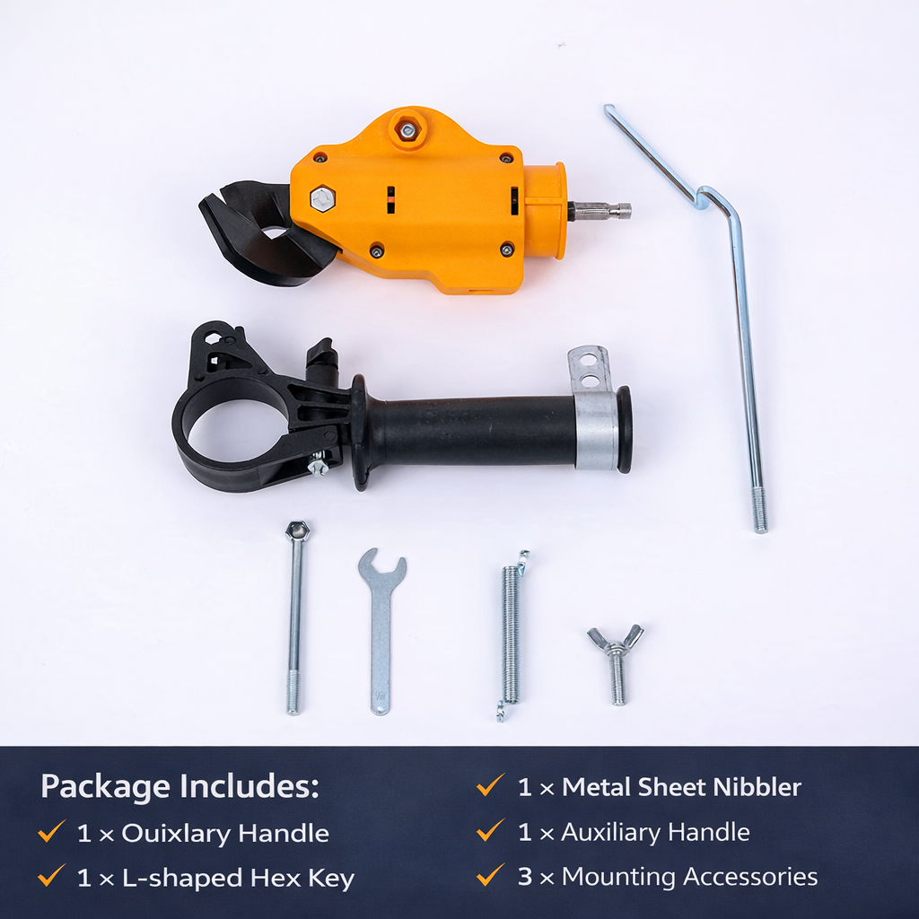 CutPro Drill™ – Ηλεκτρικό ψαλίδι λαμαρίνας, προσάρτημα τρυπανιού