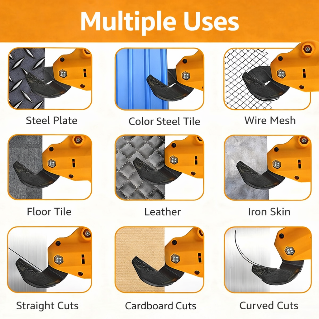 CutPro Drill™ – Ηλεκτρικό ψαλίδι λαμαρίνας, προσάρτημα τρυπανιού