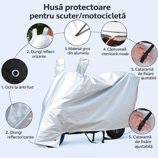 MotoCover™ - Κάλυμμα προστασίας XXL για μοτοσυκλέτες