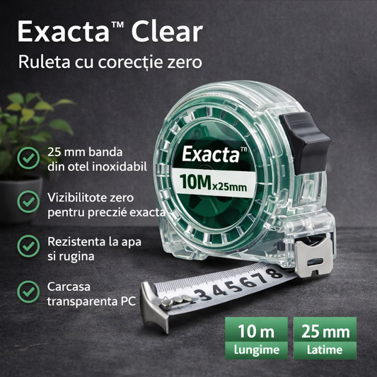 Exacta™ Clear – Ρουλέτα με μηδενική διόρθωση