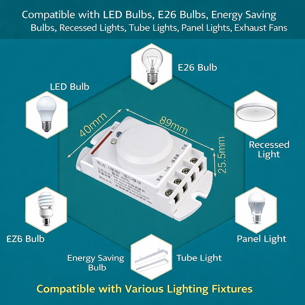 WaveGuard™ – Διακόπτης Φωτισμού με Αισθητήρα Ραντάρ