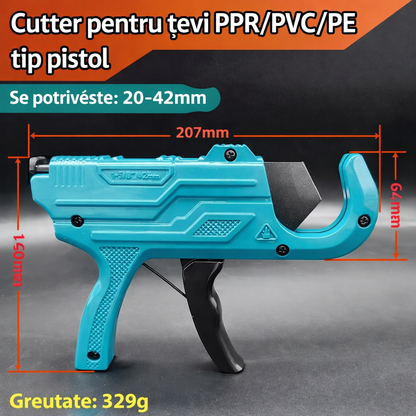 PipeCut™ – Επαγγελματικό Ψαλίδι Κοπής Σωλήνων PPR/PVC/PE 20–42 mm