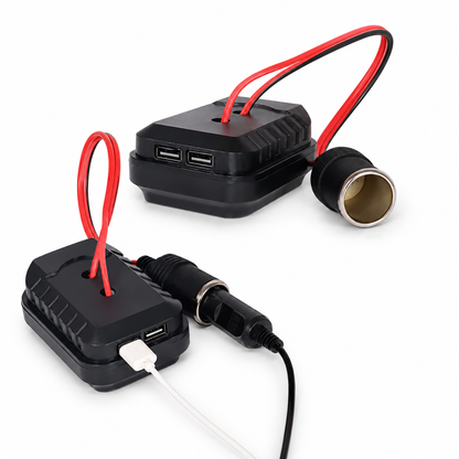 MakCharge™ – Αντάπτορας USB και Πρίζας 12V για Μπαταρίες Makita