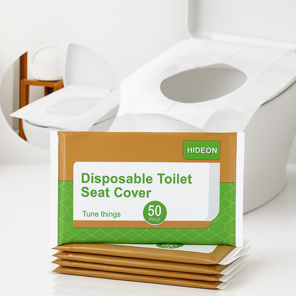 CleanSit™ – Υγιεινό κάλυμμα τουαλέτας μιας χρήσης (σετ 50 τεμαχίων)