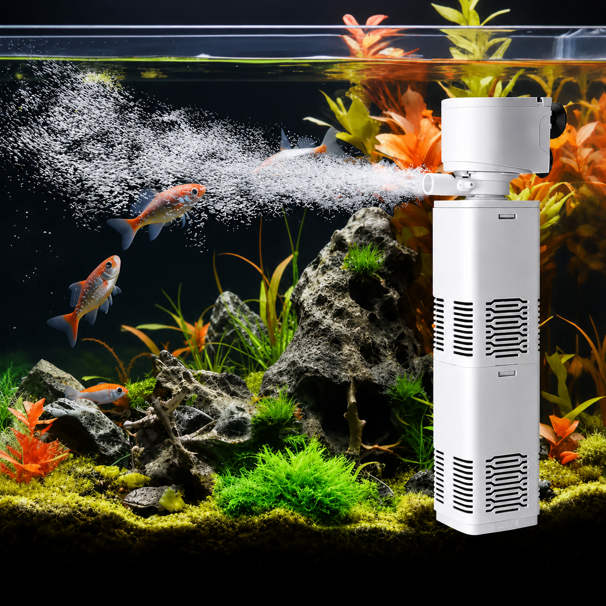 HydroPure JY-800F™ - Εσωτερικό Φίλτρο Ενυδρείου 20W, 880 L/h, για ενυδρεία 60–80 cm