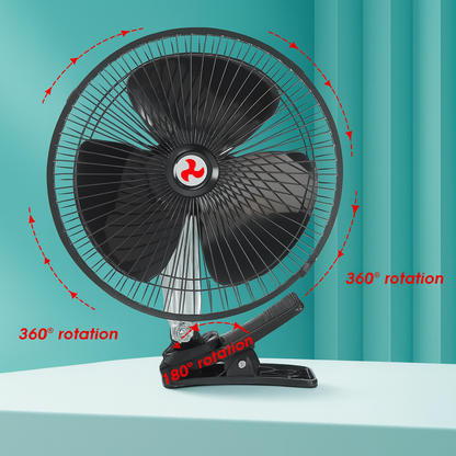 Aerovent™ - Ανεμιστήρας με στήριξη τύπου σφιγκτήρα (8")