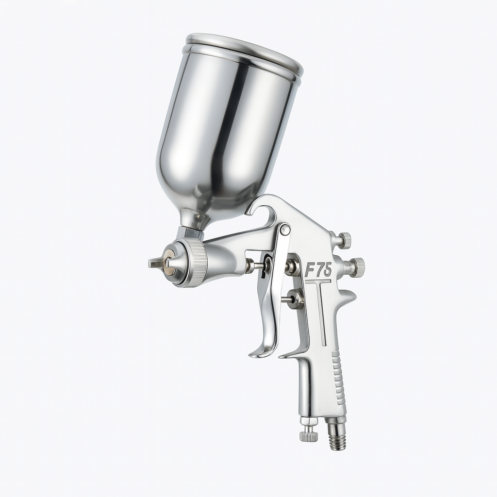 SprayPro™ – Επαγγελματικό Πιστόλι Βαφής με Δοχείο Άνω Τύπου