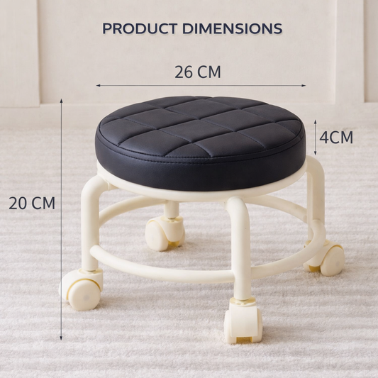 RollSeat™ – Συμπαγής καρέκλα σπιτιού με ρόδες