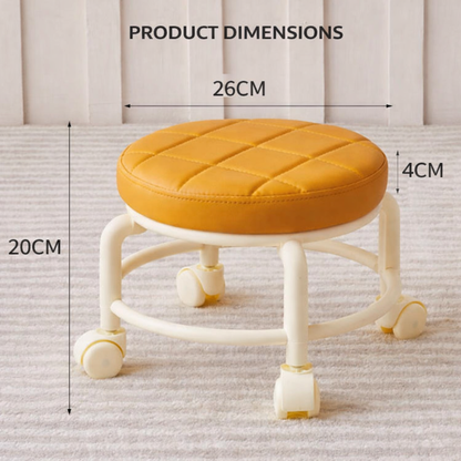RollSeat™ – Συμπαγής καρέκλα σπιτιού με ρόδες
