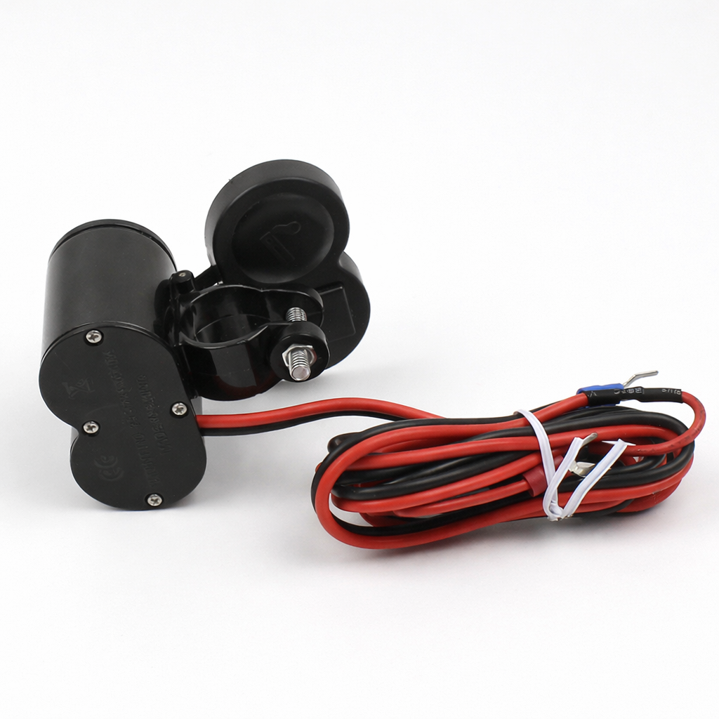 PowerMount™ - Φορτιστής USB + Υποδοχή αναπτήρα για τιμόνι