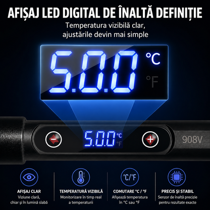 Solderix™ - Σταθμός συγκόλλησης με ρύθμιση θερμοκρασίας - 80W