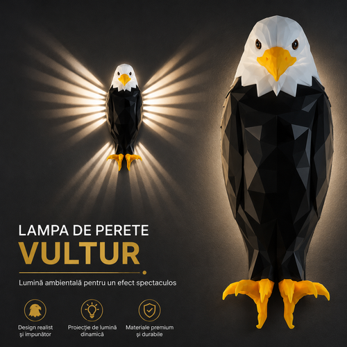 EagleLux™ – Διακοσμητικό φωτιστικό LED περιβάλλοντος, Eagle Design