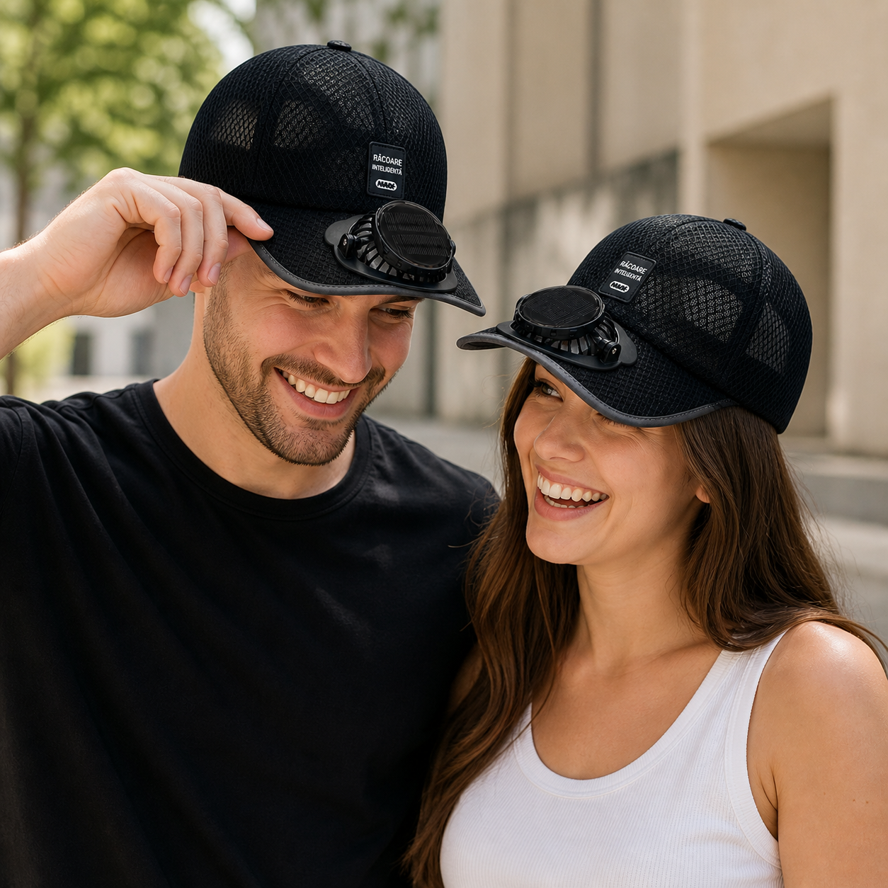 AeroCap™ – Καπέλο με Ενσωματωμένο Ανεμιστήρα και Προστασία UV