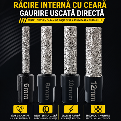 DrillX Pro™ – Σετ Διαμαντοτρύπανων για Γωνιακό Τροχό (6/8/10/12 mm)