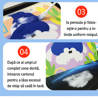 ColorArt™ – Δημιουργικό Σετ ζωγραφικής με άμμο για παιδιά (3–6 ετών)