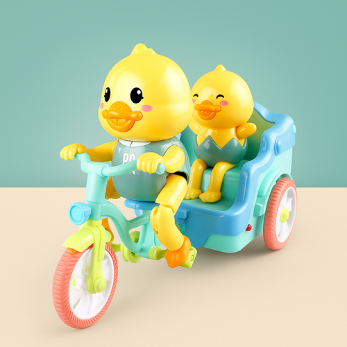 DuckRide™ – Ηλεκτρική πάπια παιχνιδιών σε τρίκυκλο με μουσική και φώτα