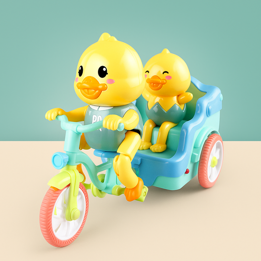 DuckRide™ – Ηλεκτρική πάπια παιχνιδιών σε τρίκυκλο με μουσική και φώτα