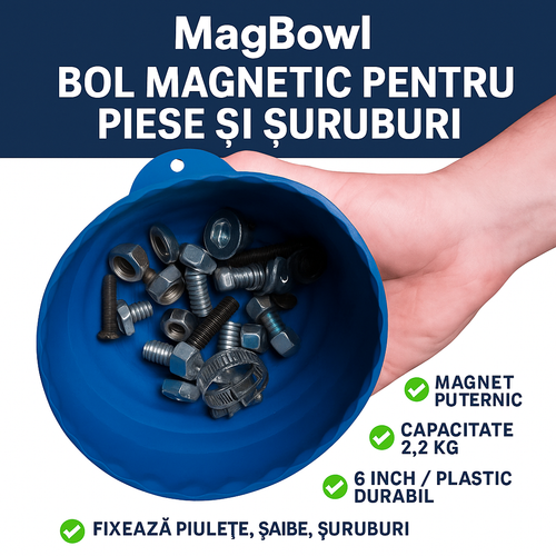 MagBowl™ – Μαγνητικό μπολ για εξαρτήματα, βίδες και αξεσουάρ