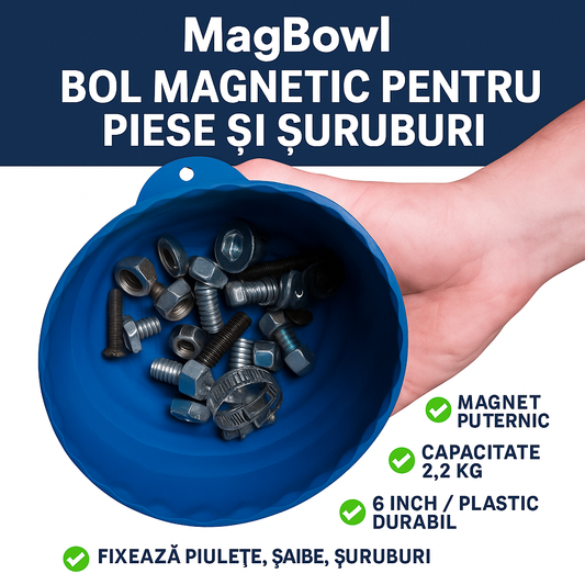 MagBowl™ – Μαγνητικό μπολ για εξαρτήματα, βίδες και αξεσουάρ
