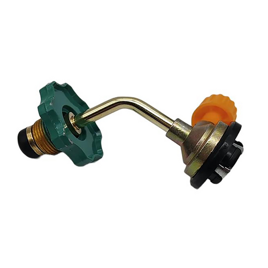 GasBridge Pro™ - Προσαρμογέας μεταφοράς για επαναπλήρωση φυσιγγίων βουτανίου από τον κύλινδρο