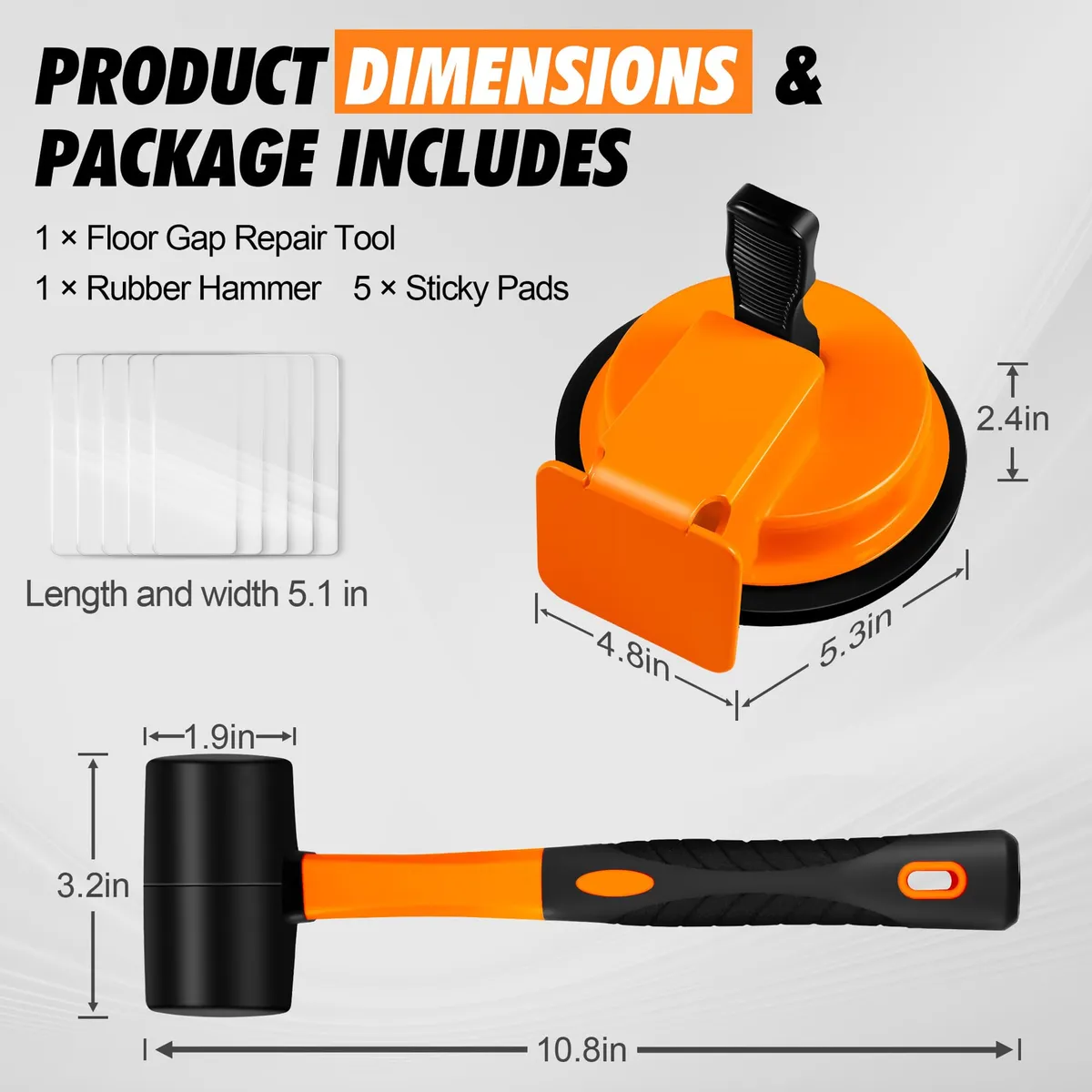 Regrip™ - Βεντούζα για ευθυγράμμιση και επισκευή αρμών για παρκέ