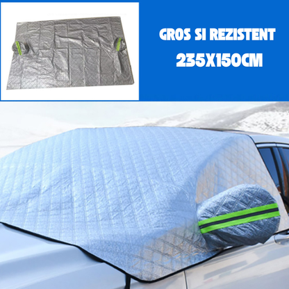AutoShield Pro™ – Αντιηλιακό κάλυμμα για παρμπρίζ και πλαϊνά παράθυρα (235 x 150 cm)