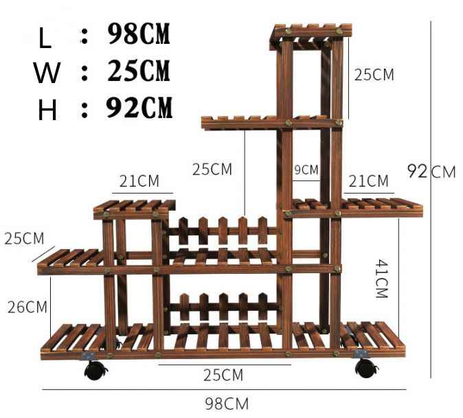 BloomStack™ – Πολυεπίπεδη Διακοσμητική Ράφια