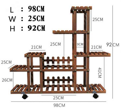 BloomStack™ – Πολυεπίπεδη Διακοσμητική Ράφια