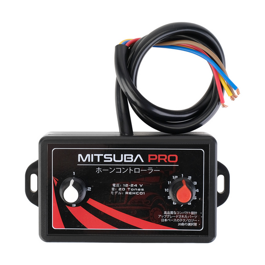 MITSUBA PRO™ – Ηλεκτρονικός Ελεγκτής Κόρνας Αυτοκινήτου με 20 Ήχους