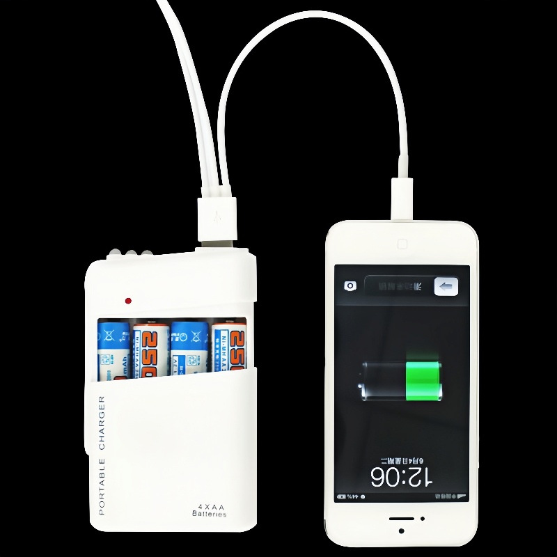 PowerCell™ – Φορτιστής έκτακτης ανάγκης μπαταρίας AA με USB και LED