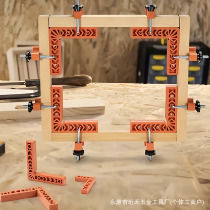 CornerFix™ - Σετ 90° για Ευθυγράμμιση και Στερέωση Ξύλινων Γωνιών (12 Τεμάχια)