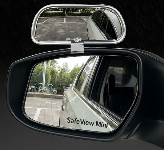 SafeView Mini™ – Ρυθμιζόμενος βοηθητικός καθρέφτης για εκτεταμένη ορατότητα