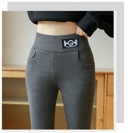 🔥1+1 ΠΡΟΣΦΟΡΑ🔥HiberWear™ - Πολύ παχύ και λεπτό χειμερινό παντελόνι για γυναίκες