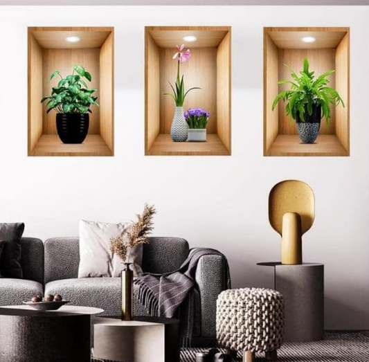 Σετ Artzura™ 3 3d Πίνακες Τοίχου (40x60cm)