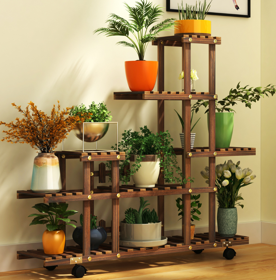 BloomStack™ – Πολυεπίπεδη Διακοσμητική Ράφια