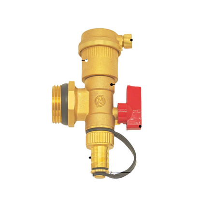 ThermoDrain Pro™ – Αυτόματη βαλβίδα εξαερισμού και αποστράγγισης για θερμικές εγκαταστάσεις (1")