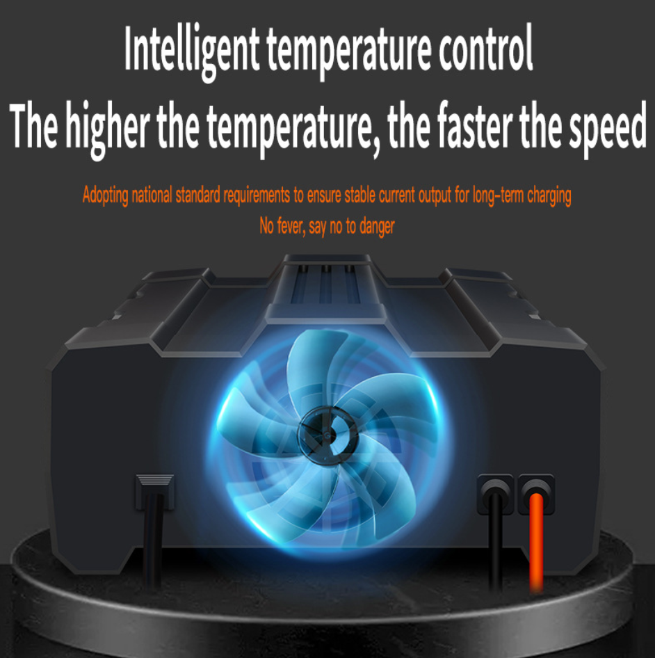 PulseCharge™ - Έξυπνος φορτιστής 12V/24V με οθόνη LCD και λειτουργία "επισκευής παλμών"