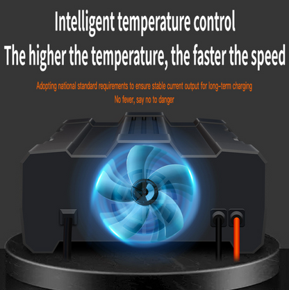 PulseCharge™ - Έξυπνος φορτιστής 12V/24V με οθόνη LCD και λειτουργία "επισκευής παλμών"