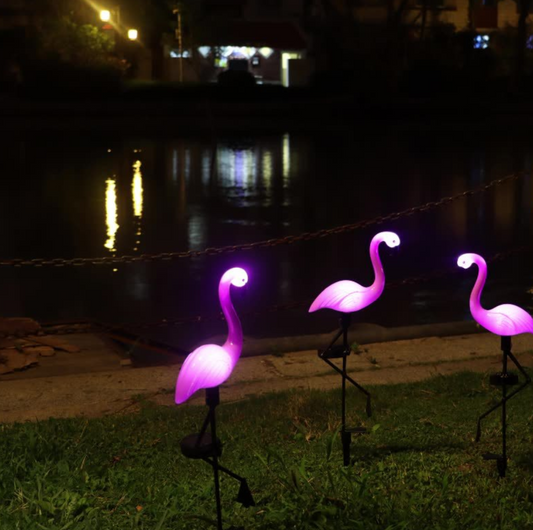 Flamingo Solar LED για τον κήπο - Κομψή διακόσμηση με αυτόματο φως